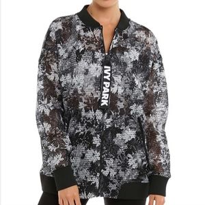 Ivy Park - Mesh bomber jacket